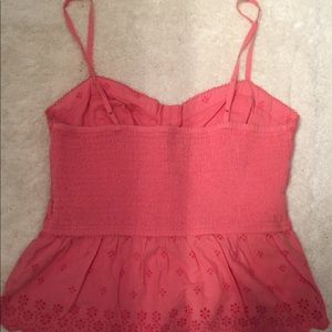 Pink Spaghetti Strap Tank Top